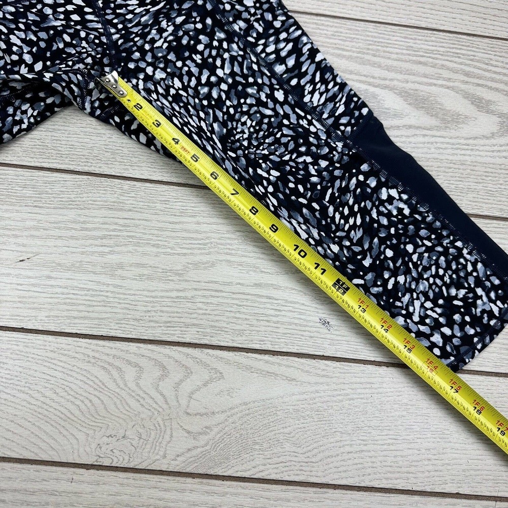 Athleta Womens S Spotty Up For Anything Blue Gray‎ Cropped Leggings Mesh - Picture 10 of 10